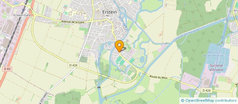 localisation de l'entreprise BEN TRANSPORT  ERSTEIN