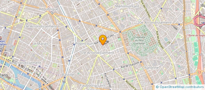 localisation de l'entreprise BEN VTC  PARIS