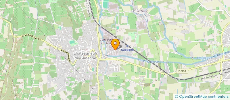 localisation de l'entreprise BEN Y IL  CHATEAUNEUF-DE-GADAGNE