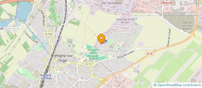 localisation de l'entreprise BEN YOUNES TAXI 91 à LE PLESSIS-PATE