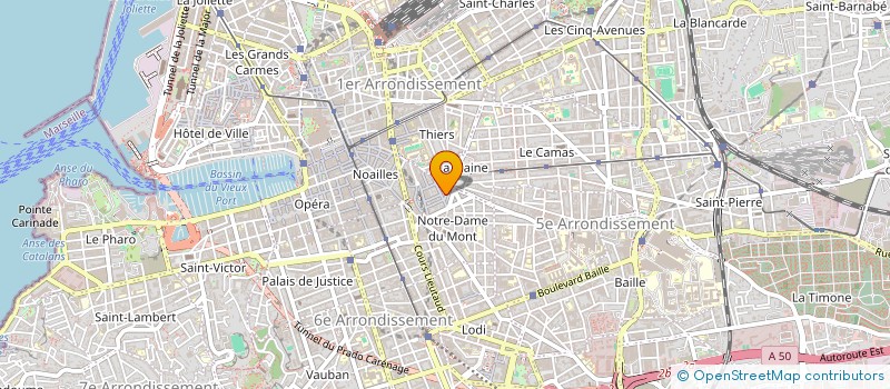 localisation de l'entreprise BEN YOUNES YOUSSEF ET ALI à MARSEILLE