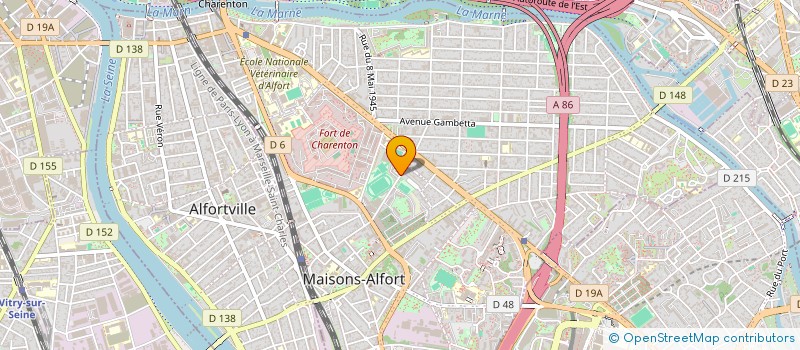 localisation de l'entreprise BEN YOUSSEF & FILS à MAISONS-ALFORT