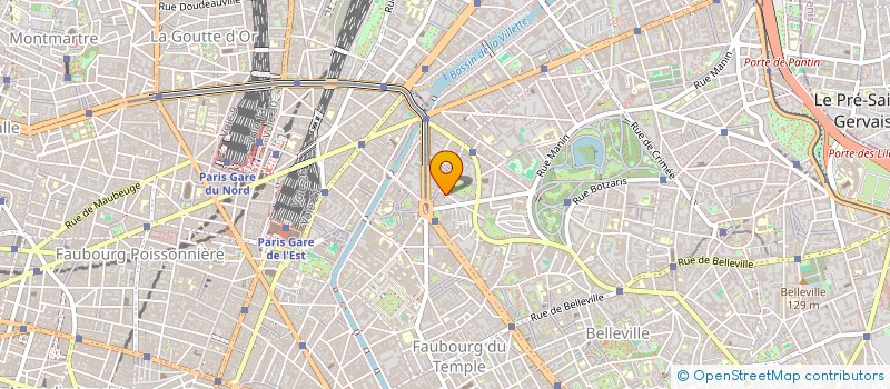 localisation de l'entreprise BENA PRODUCTION  SAINT-MANDE