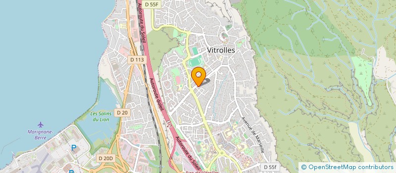 localisation de l'entreprise BENACOR à VITROLLES