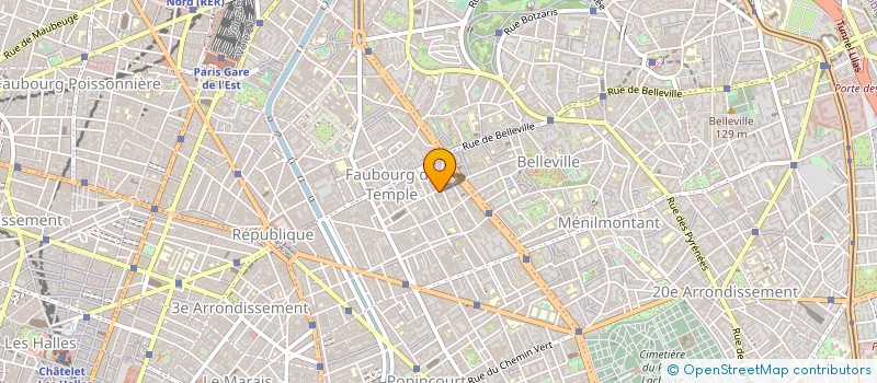 localisation de l'entreprise BENADDI AMAR ET EL BADAOUI à PARIS