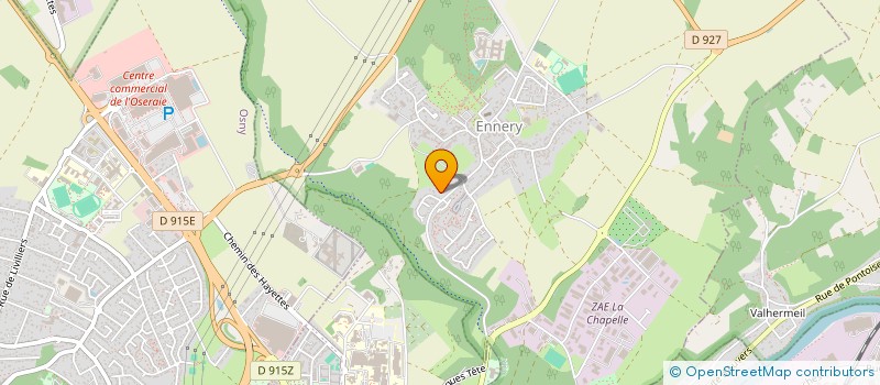 localisation de l'entreprise BENADDOU LEROUX FACONNAGE  ENNERY