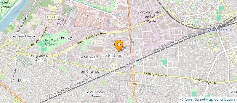 localisation de l'entreprise BENADJAL & MENDLI  SARTROUVILLE