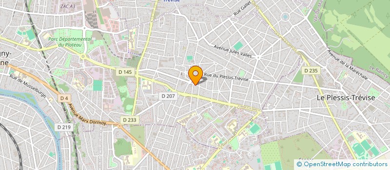 localisation de l'entreprise BENAISSA à CHAMPIGNY-SUR-MARNE