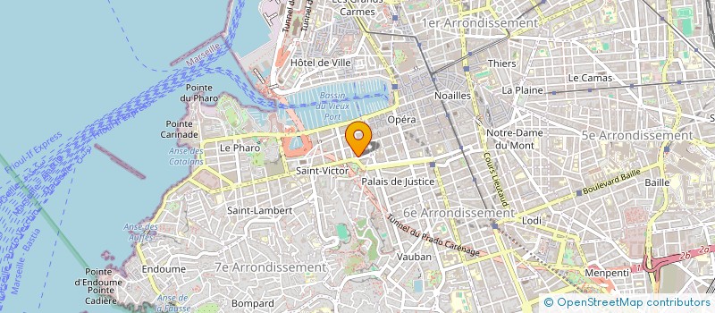 localisation de l'entreprise BENAK DRIVER VTC à MARSEILLE