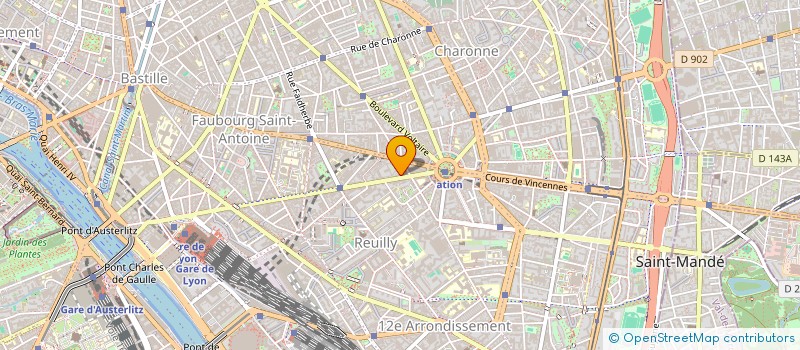 localisation de l'entreprise BENAL  PARIS