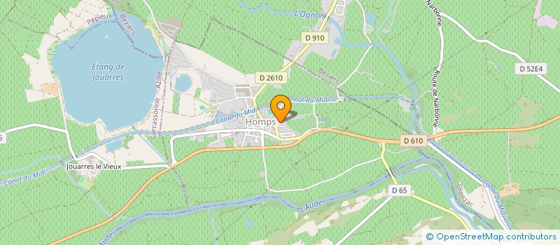 localisation de l'entreprise BENALLA CONSTRUCTIONS  HOMPS