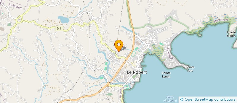 localisation de l'entreprise BENALOC SAS à LE ROBERT