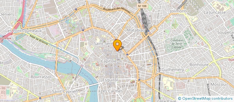 localisation de l'entreprise BENAMOU L ET TOBELAIM C à TOULOUSE