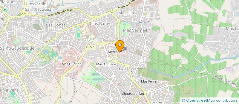 localisation de l'entreprise BENAPY  CABESTANY