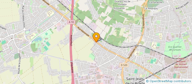 localisation de l'entreprise BENARD  INGRE