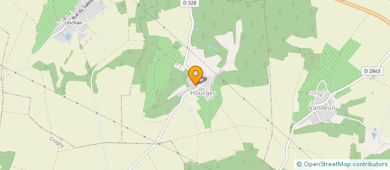 localisation de l'entreprise BENARD B&B  HOURGES