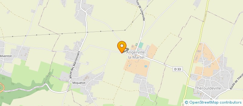 localisation de l'entreprise BENARD DUCY  ANGERVILLE-LA-MARTEL