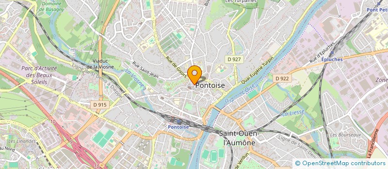 localisation de l'entreprise BENARD ET FILS SAS à PONTOISE