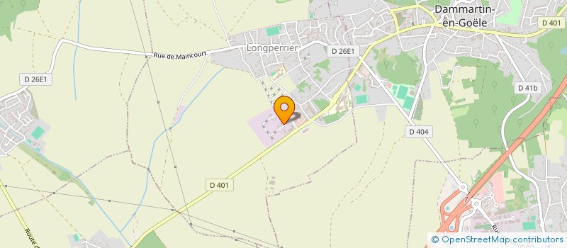 localisation de l'entreprise BENARD LEDUC SERVICES à LONGPERRIER