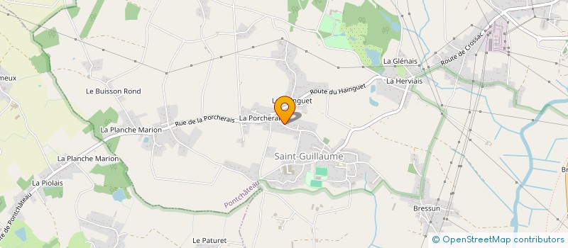 localisation de l'entreprise BENARD YOANICK ET MAHE BERENGERE  PONTCHATEAU