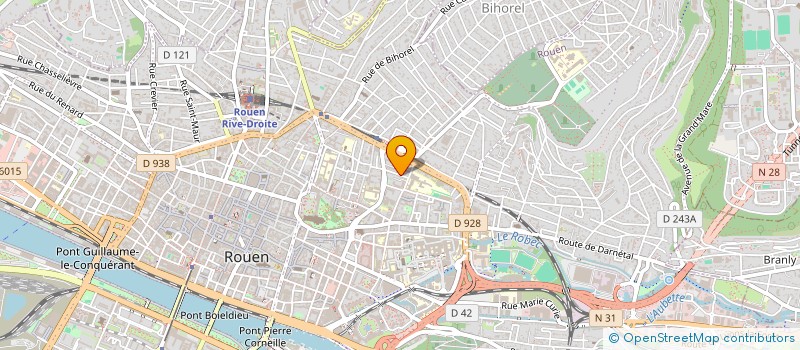 localisation de l'entreprise BENARDBIS à ROUEN