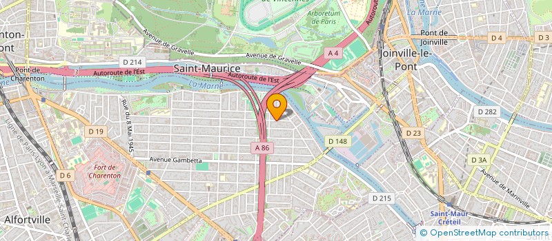 localisation de l'entreprise BENAS CONSULTING  MAISONS-ALFORT