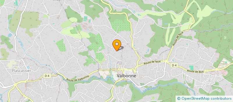 localisation de l'entreprise BENAT à OPIO