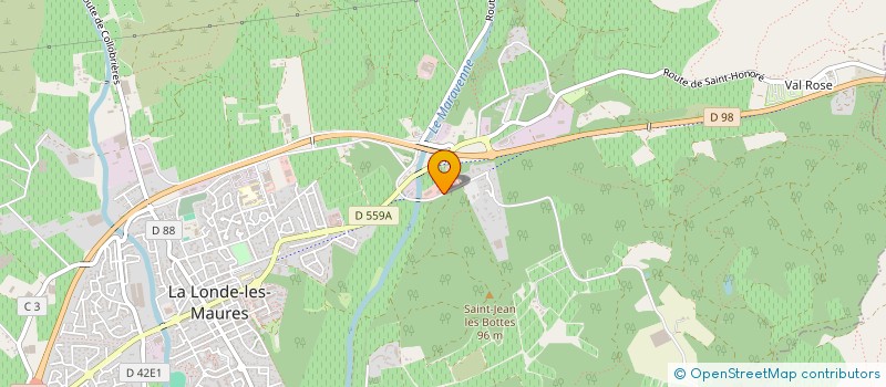 localisation de l'entreprise BENAT TRANSACTIONS à LA LONDE-LES-MAURES