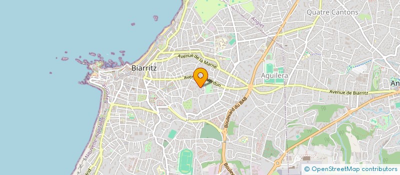 localisation de l'entreprise BENATAN à BIARRITZ