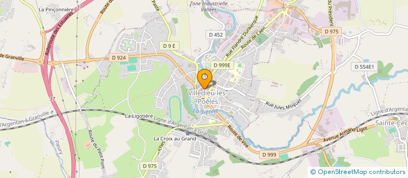 localisation de l'entreprise BENATOCA  VILLEDIEU-LES-POELES-ROUFFIGNY