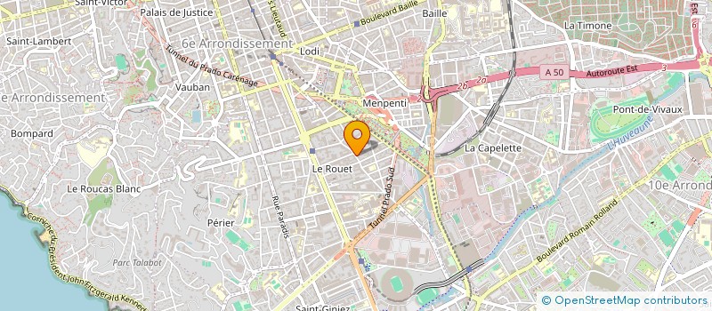 localisation de l'entreprise BENATTAR-SION à MARSEILLE