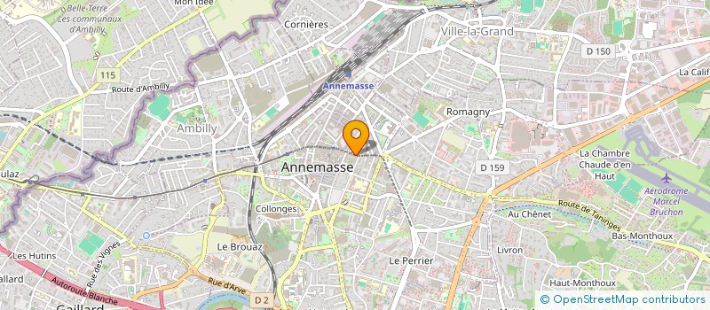 localisation de l'entreprise BENATTIA-HICHOU à ANNEMASSE