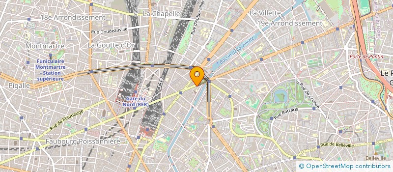 localisation de l'entreprise BENAVISTA PRODUCTION  PARIS