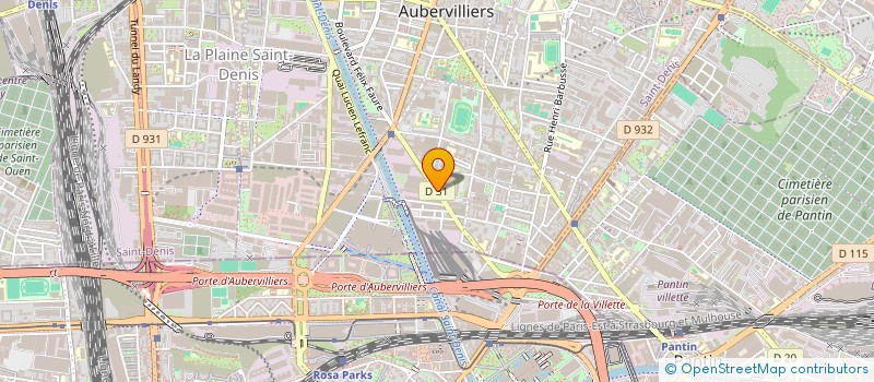 localisation de l'entreprise BENAY EVENTS  AUBERVILLIERS