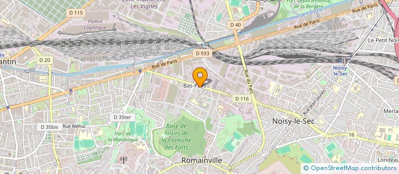 localisation de l'entreprise BENAZZOUZ KHOLFA & BENAZZOUZ SAMIA à ROMAINVILLE