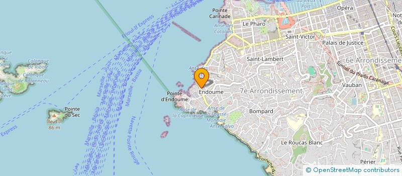 localisation de l'entreprise BENBASSAT ANAIS  MARSEILLE