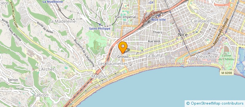 localisation de l'entreprise BENBASSAT RENOVATION à NICE