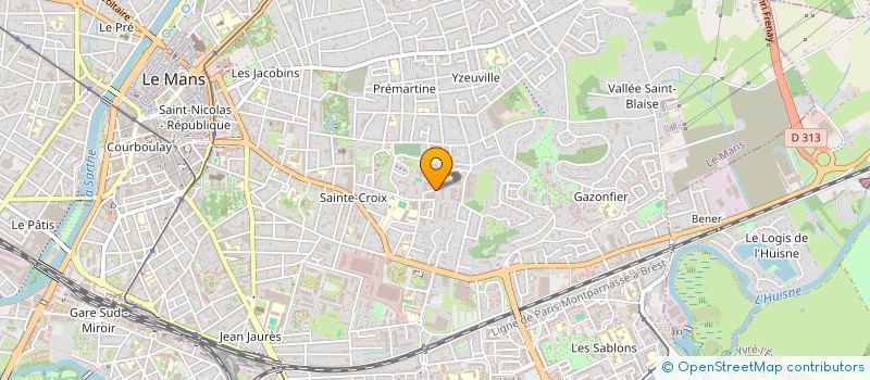 localisation de l'entreprise BENBOR  LE MANS