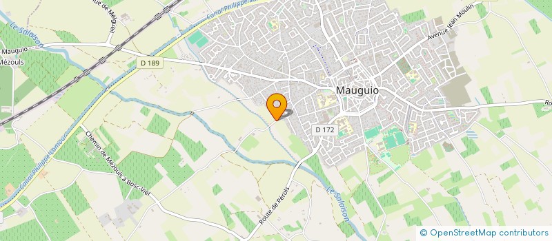 localisation de l'entreprise BENCACE  MAUGUIO