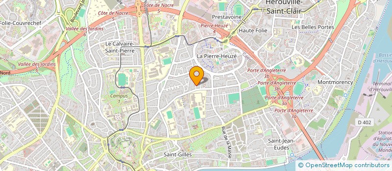 localisation de l'entreprise BENCAM à CAEN