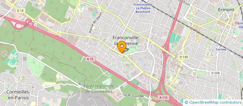 localisation de l'entreprise BENCH OPTIC à FRANCONVILLE