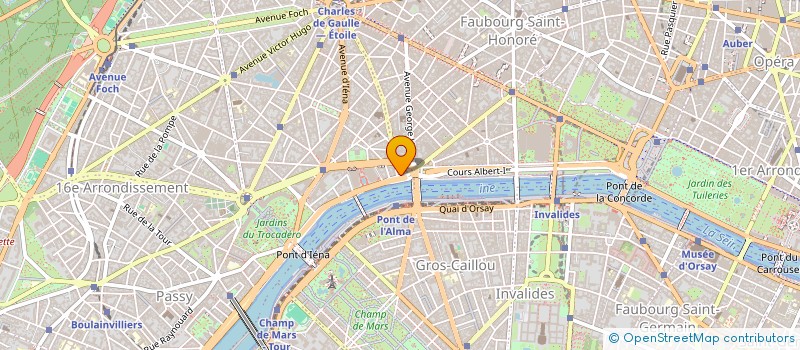 localisation de l'entreprise BENCH & PARTNERS  PARIS
