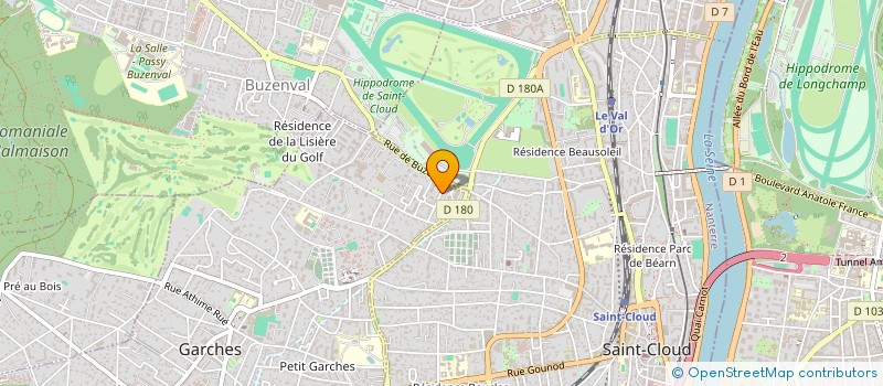 localisation de l'entreprise BENCHIMOL  GARCHES