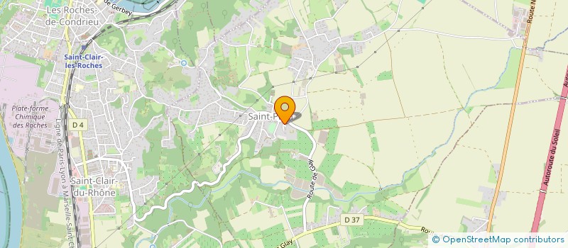 localisation de l'entreprise BENCHRIS  SAINT-PRIM