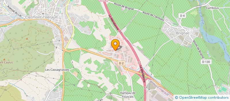 localisation de l'entreprise BENCO  CLERMONT-L'HERAULT