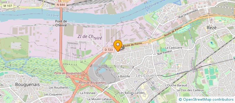 localisation de l'entreprise BENCO  CARQUEFOU