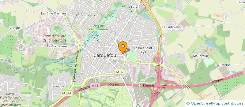 localisation de l'entreprise BENCO  CARQUEFOU