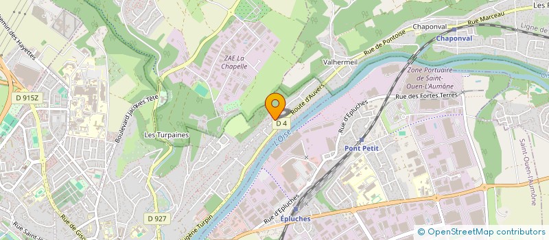 localisation de l'entreprise BENCO  PONTOISE