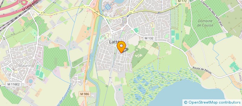 localisation de l'entreprise BENCO IMMO à LATTES