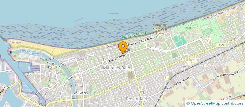 localisation de l'entreprise BENDAMAX à DUNKERQUE